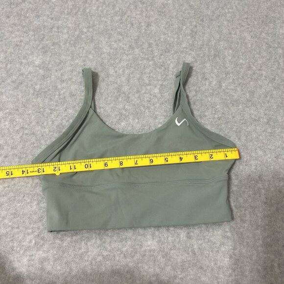 TLF Take Life Further Sports Bra Sage Green Small Pullover Adjustable Straps - Picture 6 of 8